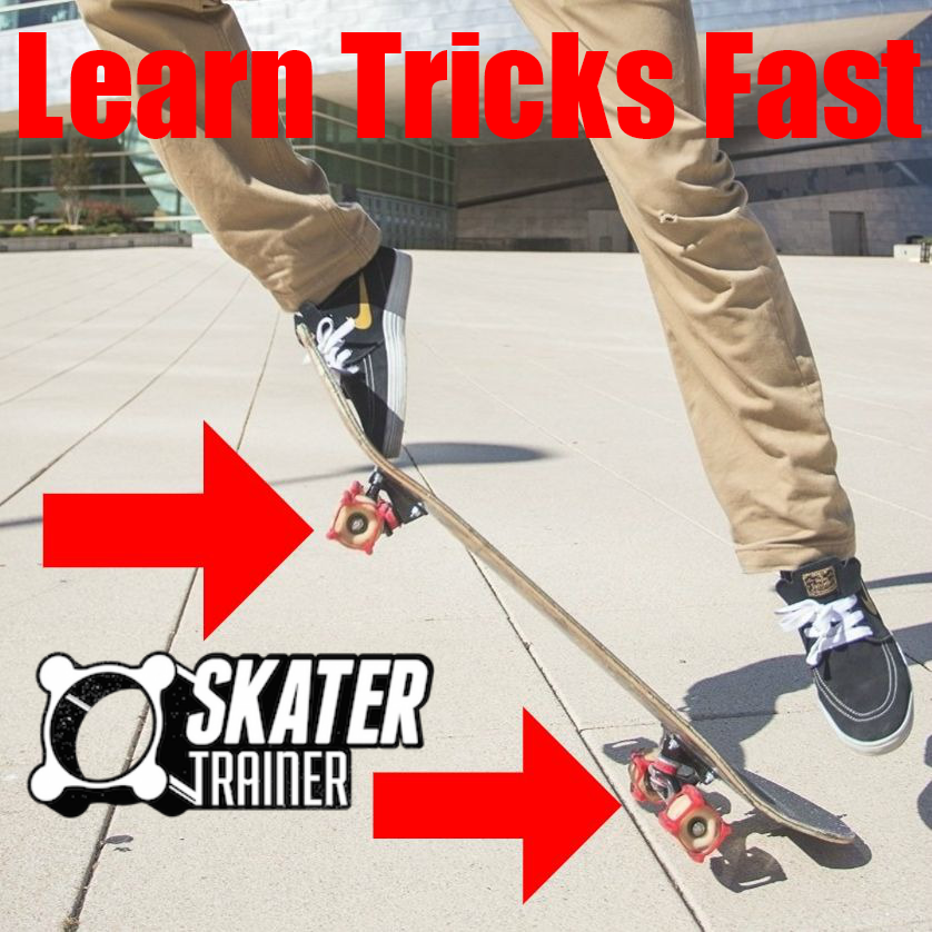 Learn Skate Tricks Faster With Skater Trainer, Beginner Skateboard Accessory