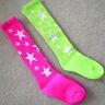 Girls Stars Soccer Softball Socks 4 Cleats/shoes Nwt