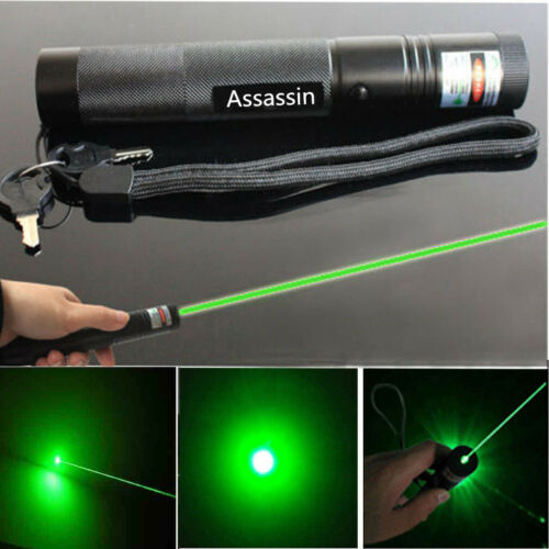 990miles Assassin Green Laser Pointer Pen Light Visible Beam Astronomy Laser Pen