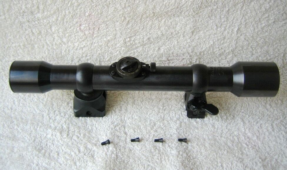 Mauser K98 Sniper Zf39 Scope & Closed Loop Mount Reproductions All Steel Rsm